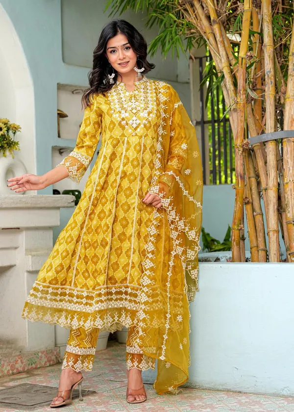 Womens_Anarkali_Kurta_Pant_Dupatta_Set