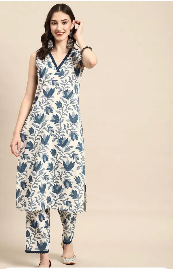 Blue_Viscose_Rayon_Co-ord_Set_For_Women