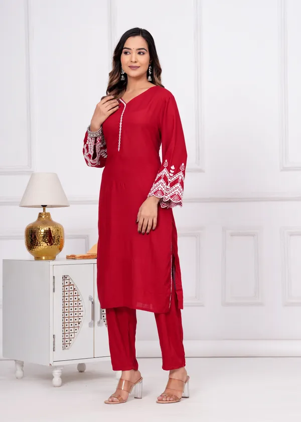 Womens_Rayon_Embroidered_Co-Ord_Set