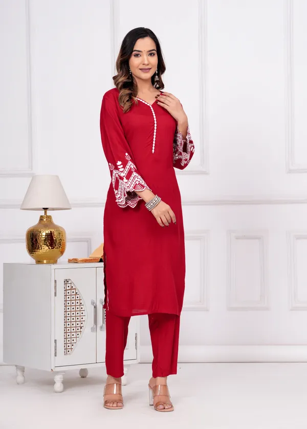 Womens_Rayon_Embroidered_Co-Ord_Set