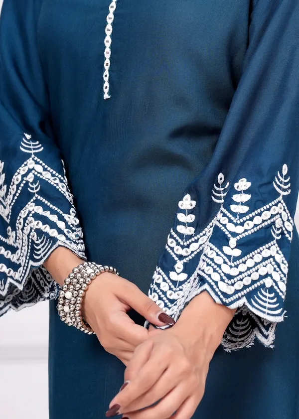 Womens_Rayon_Embroidery_Co-Ord_Set