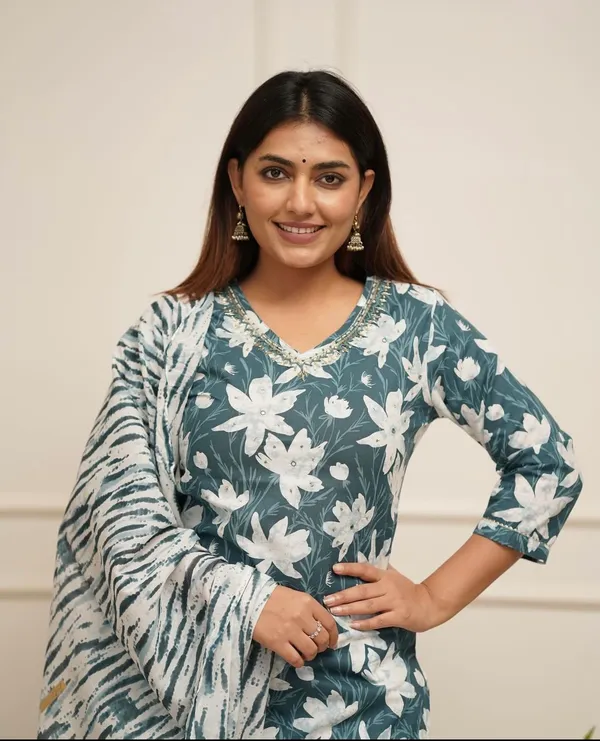 Womens_Cotton_Kurta_Pant_Dupatta_Set