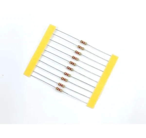 100_Pcs_2K2_Ohm_Resistor_1/4_Watt_Tolerance_5%_2.2k_ohm_Carbon_Film_Resistor_for_Repair_and_Replacement