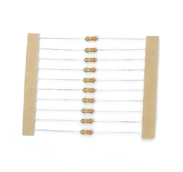 100_Pcs_330K_Ohm_Resistor_1/4_Watt_Tolerance_5%_330K_ohm_Carbon_Film_Resistor_for_Electronic_DIY_Kits
