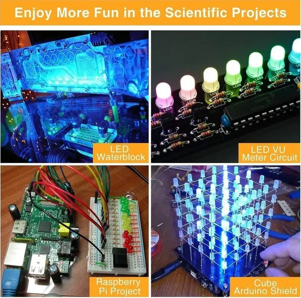 10_Channel_LED_Chaser_Circuit_Adjustable_Speed,_Decad_Counter_with_400_Points_Breadboard_and_Jumper_Wires_DIY_Running_Light_Project_Kit