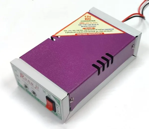 12v_DC_Converter_12_Volt_to_220_Volt_150_Watt_Powerful_Mini_Car_Inverter/Converter_with_2_Output_Sockets_for_CCTV,_Colour_Led_Tv,_Mobile_Charger_etc.