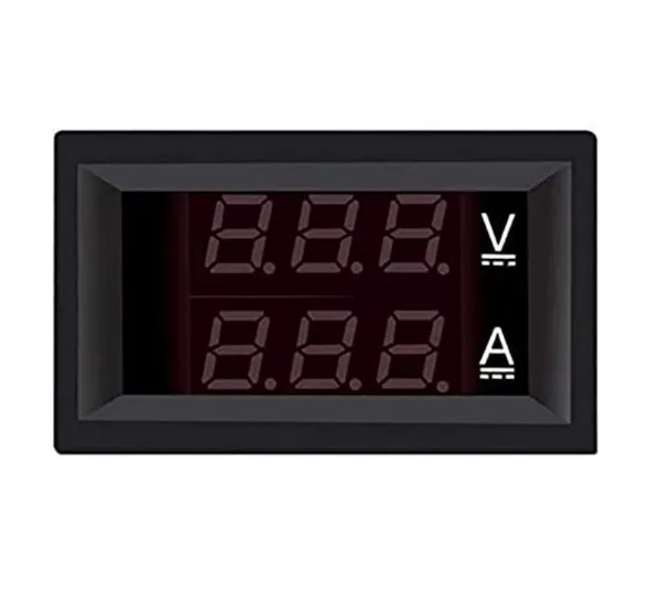 12v_DC_Digital_Volt_Ampere_Meter_DC_100V_10A_Amp_Voltage_Current_Meter_Tester_0.56_Inch_3_Bits_Blue+Red_Dual_LED_Display_Panel