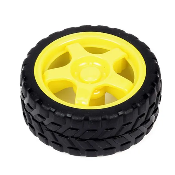 1_Pc_65mm_Robot_Wheel_BO_Motors_(Yellow)_for_Science_Projects_and_Models