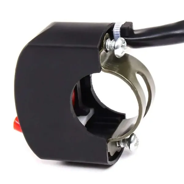 1_Pc_Bike_Handlebar_On/Off_Switch_Accident_Hazard_Light_Double_Control_Switch_Button_Handle_Bar_for_Fog_Lamp,_Lights_(Universal_for_Bikes)