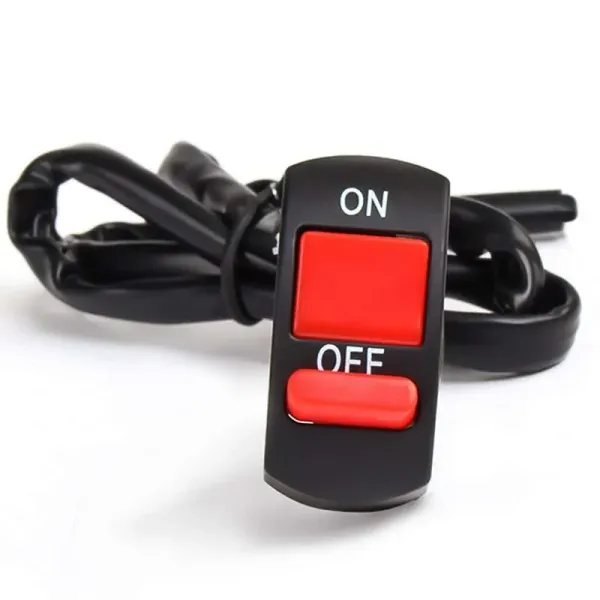 1_Pc_Bike_Handlebar_On/Off_Switch_Accident_Hazard_Light_Double_Control_Switch_Button_Handle_Bar_for_Fog_Lamp,_Lights_(Universal_for_Bikes)