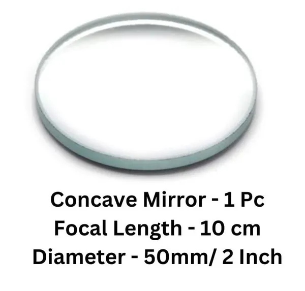 1_Pc_Concave_Mirror_Focal_Length-10_cm_Diameter-50_mm_for_Cameras_and_Photography,_Projectors,_School_Science_Project_Work_etc.