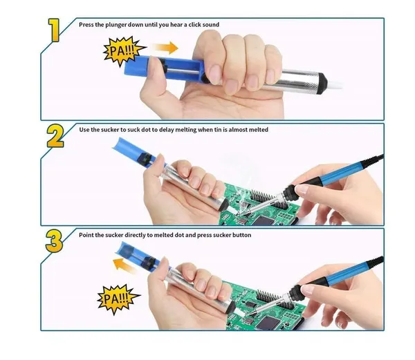 1_Pc_Desoldering_Pump_for_DIY_electronic_work_Solder_Desoldering_Vacuum_Pump_Solder_Removal_Tool_for_Repairing_electronic_devices,_Modifying_circuits,_PCB_repair_etc.