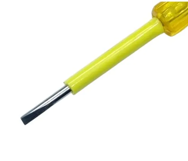 1_Pc_Electrical_Line_Tester/Phase_Tester_Plus_Screw_Driver/Electrician’s_Tester_And_Screw_Driver_With_Bulb.