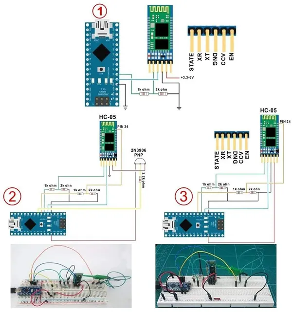 1_Pc_HC-05_Wireless_Bluetooth_RF_Transceiver_Module_Serial_6_Pin_Bluetooth_Module_Wireless_Serial_Port_Communication_BT_Module_for_Arduino