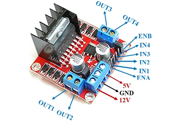 1_Pc_L298N_Motor_Driver_Controller_Board_Module_Dual_H-Bridge_DC_Stepper_Driver_for_Arduino_Development_Board
