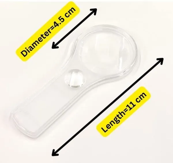1_Pc_Mini_Magnifier_Lens_Magnifying_Plastic_Glass_for_Reading,_Double_Glass_Diameter_High_Power_Plastic_Handheld_Magnifier_Multiple_Purpose_Use_For_Reading_Small_Wards