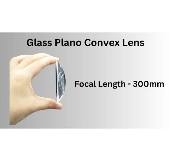 1_Pc_Plano_Convex_Lens_Diameter-50_mm_Focal_Length-30_cm_for_Cameras_and_Photography,_Projectors,_School_Science_Project_Work_etc.