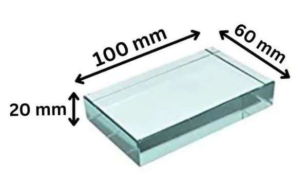 1_Pc_Rectangular_Glass_Slab_Size-_100_x_60_x_20_mm_for_School-College_Practical,_Lab_Project_Slab,_Experiment_Kit_etc.