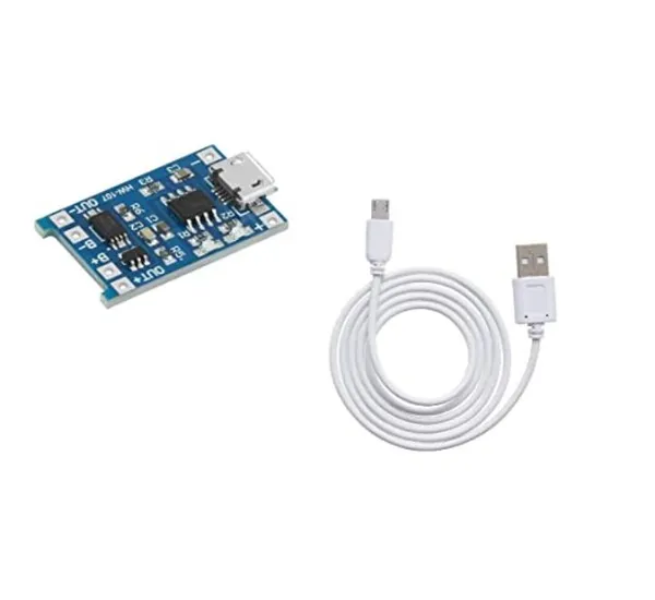 1_Pc_+_data_cable)Micro_USB_5V_1A_18650_Lithium_Battery_Charging_Board_Charger_Module_With_Protection_Dual_Functions_TP4056