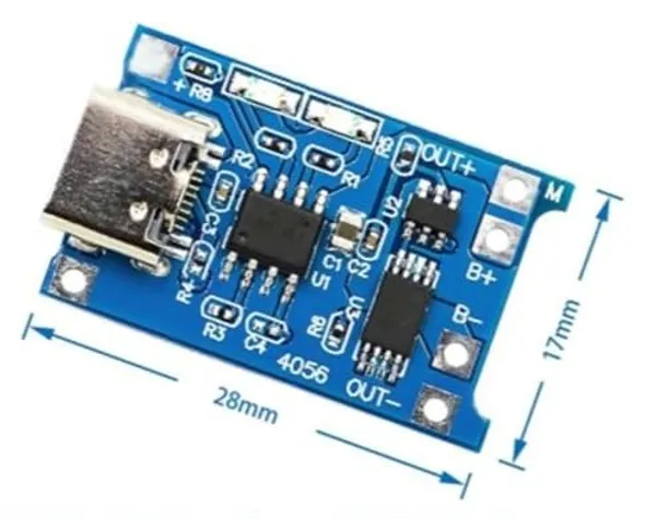 1_Pc_+_data_cable)Micro_USB_5V_1A_18650_Lithium_Battery_Charging_Board_Charger_Module_With_Protection_Dual_Functions_TP4056
