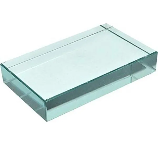 1_Set_50X50_MM_Equilateral_Glass_Prism,_Toy_Laser_Light_and_75_x_50_x_18_mm_Glass_Slab_for_Science_Kit_and_DIY_Projects