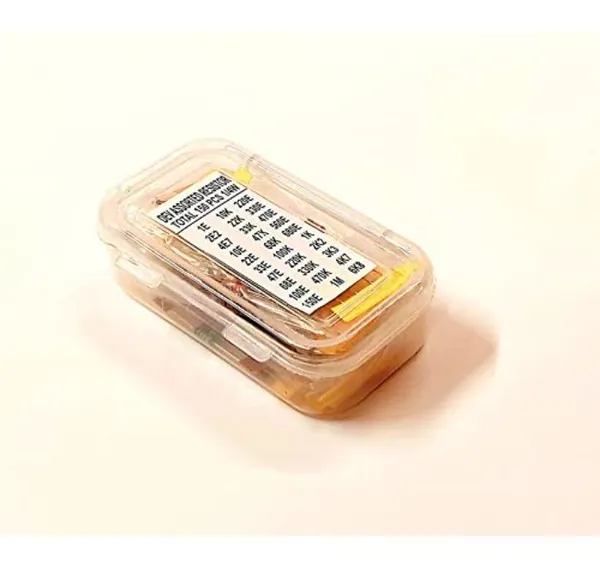 1_Set_Resistance_Box_all_Value_Resistor_150_Pcs_Resister_Kit_Resistor_Capacitor_Kit_Different_Values_Ceramic_Disk_Capacitor_100_Pcs