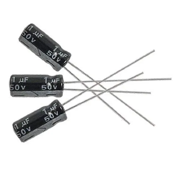20_Pcs_1uf_50v_/_1uf_63v_Aluminum_Electrolytic_Capacitors_for_DIY_Electronic_Projects_and_Kits