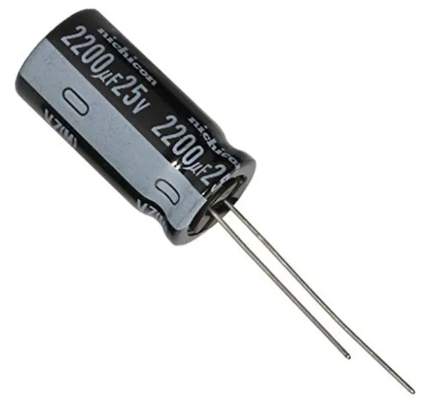 2_Pcs_2200uF_16v_25v_35v_50v_Radial_Lead_2200_uF_Electrolytic_Capacitors_for_DIY_Electronic_Projects_and_Kits