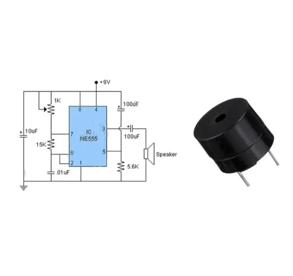2_Pcs_5_Volt_Passive_Buzzer_Acoustic_Component_Mini_Alarm_Speaker_for_Electronic_Project