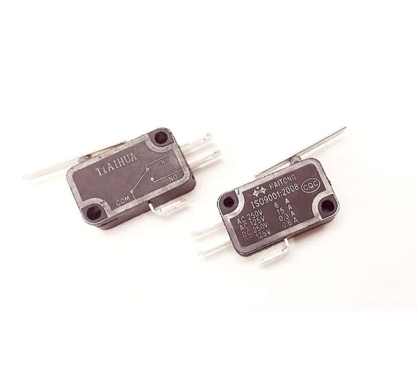 2_Pcs_Micro_Limit_Switch_220v_Momentary_SPDT_Snap_Action_Switch_Push_button_(125v-250v)_(0.6-6_Amp)_AC-DC