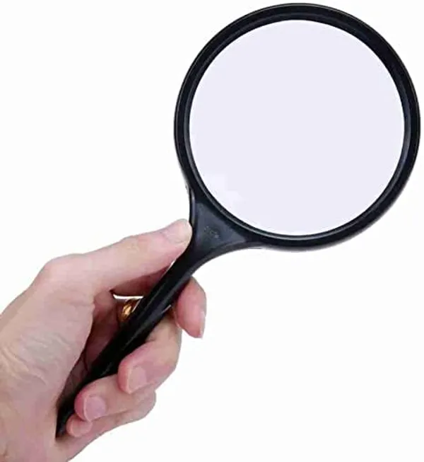 4_Inches_Diameter_Magnifying_Plastic_Glass_for_Reading,_Double_Glass_100_MM_Diameter_High_Power_Plastic_Handheld_Magnifier_Jewellery_Loupe