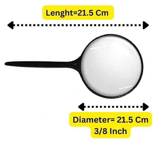 4_Inches_Diameter_Magnifying_Plastic_Glass_for_Reading,_Double_Glass_100_MM_Diameter_High_Power_Plastic_Handheld_Magnifier_Jewellery_Loupe
