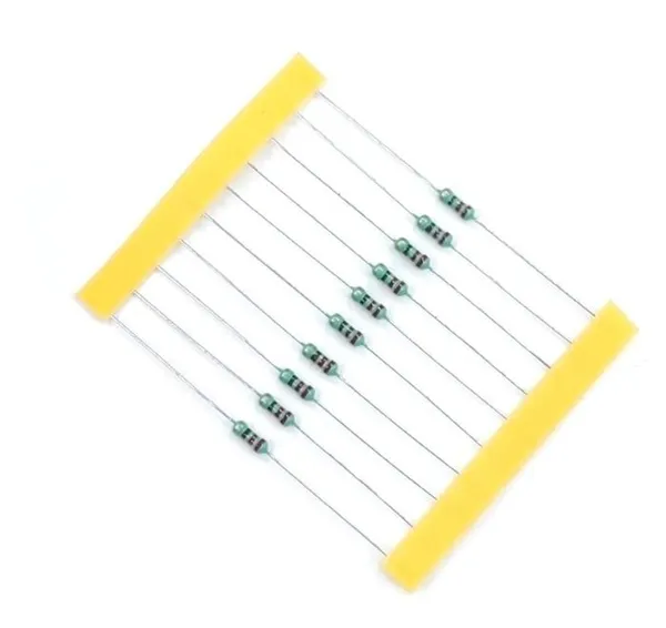 50_Pcs_220E_Resistance_for_Carbon_Film_Resistor_for_Resistor_5%_Carbon_Film_Tolerance_Carbon_Film_ohm_Color_Code_1/4_watt_ohms_Tolerance_Electronics_Carbon_Film_Resistor