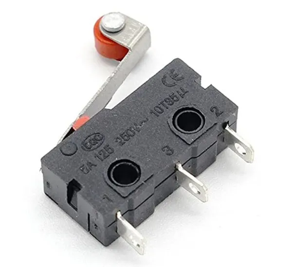 5_Pcs_Limit_Switch_220v_AC_with_Roller_3_Pin_Momentary_Roller_Lever_Arm_Micro_Limit_Switch_AC_250V_5A_SPDT