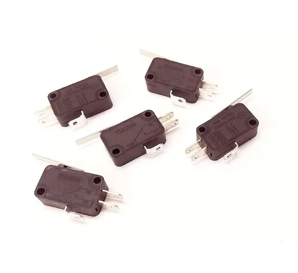 5_Pcs_Micro_Limit_Switch_220v_Momentary_SPDT_Snap_Action_Switch_Push_button_(125v-250v)_(0.6-6_Amp)_AC-DC