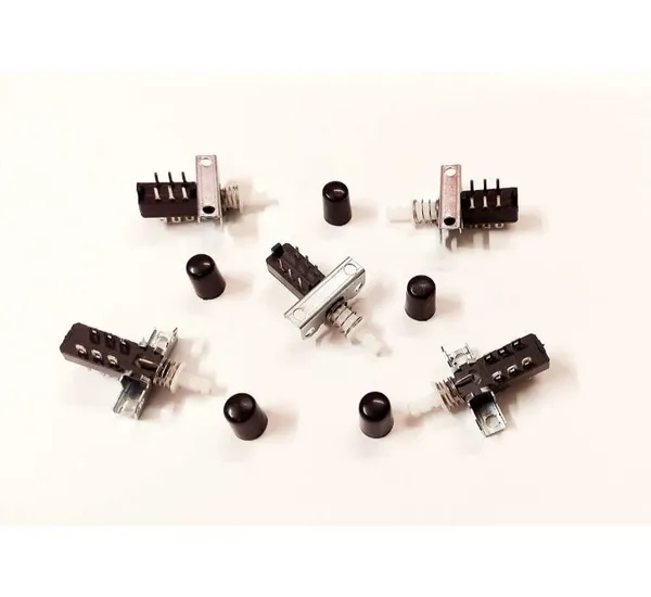 5_Pcs_Push_Selecter_Switch_for_Amplifiers,_Home_Theater,_DJ_etc_with_Knob_3_Way_Push_Switch_for_Amplifiers