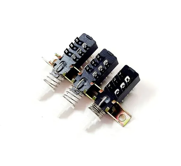 5_Pcs_Push_Selecter_Switch_for_Amplifiers,_Home_Theater,_DJ_etc_with_Knob_3_Way_Push_Switch_for_Amplifiers