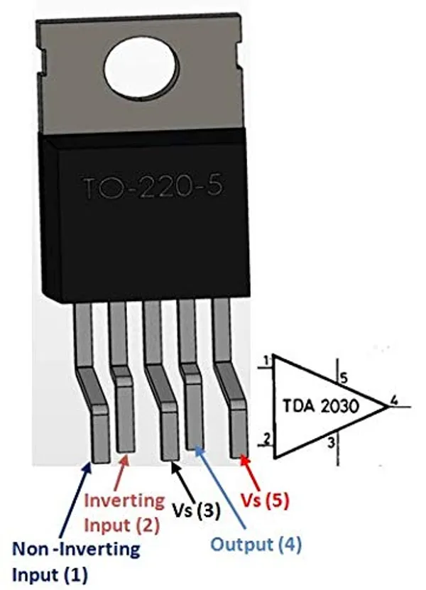 5_Pcs_TDA2030A_TDA2030_18W_Hi-Fi_Amplifier_35W_Low_Power_Driver_IC_Tda2030A_Tda2030_To-220_Low_Power_Driver