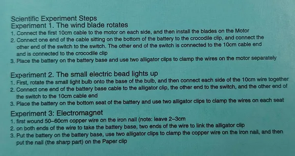 DIY_Electronic_Science_Experiment_Project_Material_DC_Motor_Fan_Kit_Kids_for_Boys_and_Girls_Age_6_to_12_School_Students_Activities_and_Electric_Circuit_and_STEM_Experiment_Kit_etc