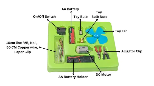 DIY_Electronic_Science_Experiment_Project_Material_DC_Motor_Fan_Kit_Kids_for_Boys_and_Girls_Age_6_to_12_School_Students_Activities_and_Electric_Circuit_and_STEM_Experiment_Kit_etc