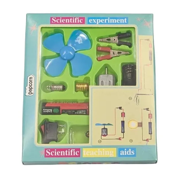 DIY_Electronic_Science_Experiment_Project_Material_DC_Motor_Fan_Kit_Kids_for_Boys_and_Girls_Age_6_to_12_School_Students_Activities_and_Electric_Circuit_and_STEM_Experiment_Kit_etc