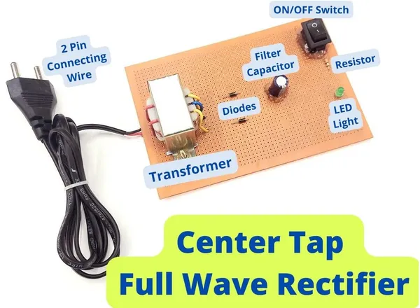 Full_Wave_Center_Tapped_Rectifier_Science_Project_Working_Model_for_High_School_Science_Students