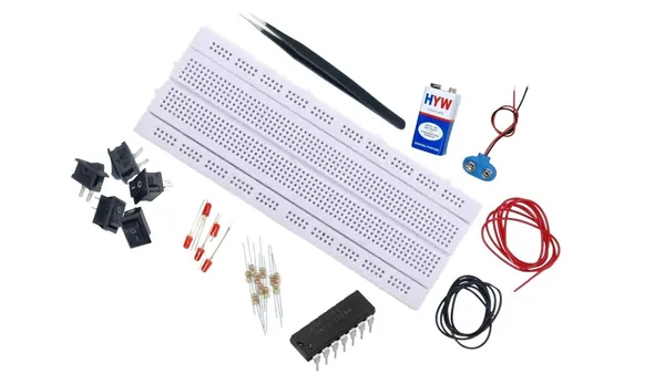 NOR_Gate_IC_7402_Logic_Science_Project_Kit_Experiment_Kit_for_School_Kids_and_Gate_DIY_Science_Project_Kit