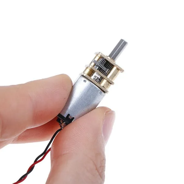 1_Pc_N20_60_RPM_3.7V-6V_DC_Micro_Gear_Reduction_DC_Motor_with_30:1_Metal_Gearbox_for_Robotics_and_Arduino_projects,_Electronic_gadgets,_and_Remote-Controlled_Devices_DIY_Kit