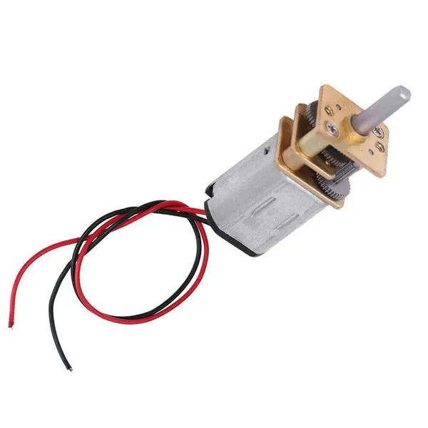 1_Pc_N20_60_RPM_3.7V-6V_DC_Micro_Gear_Reduction_DC_Motor_with_30:1_Metal_Gearbox_for_Robotics_and_Arduino_projects,_Electronic_gadgets,_and_Remote-Controlled_Devices_DIY_Kit