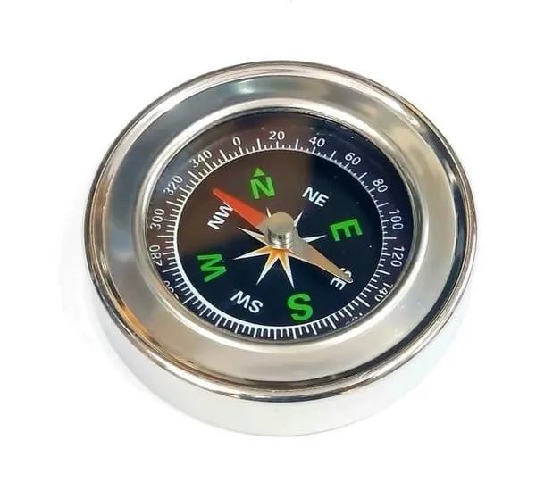 1_Pc_60mm_Diameter_Magnetic_Direction_Compass_Small_Size_Stainless_Steel_Directional_for_School_Class_Physics_Student_Experiment_etc