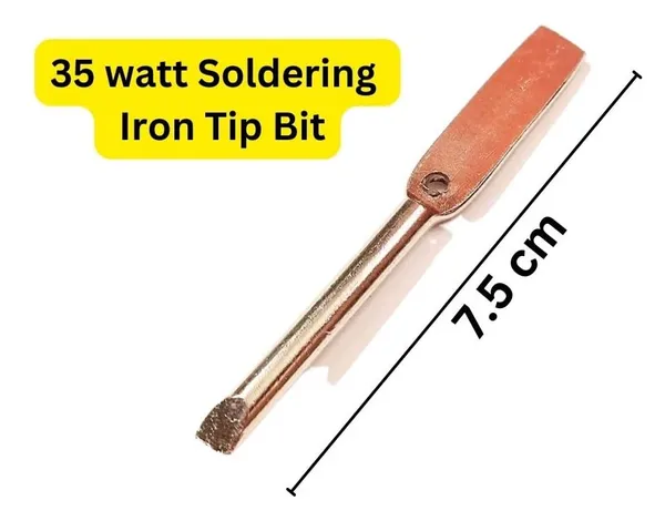 1_Pc_35_watt_Soldering_Iron_Tip_Bit_35w_for_Replacement_and_Repair,_Arts_and_Crafts,_Electrical_Repairs_etc.