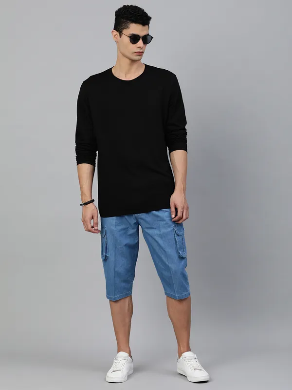Flat-Front_Cargo_Capri_with_Elasticated_Waist_for_Men
