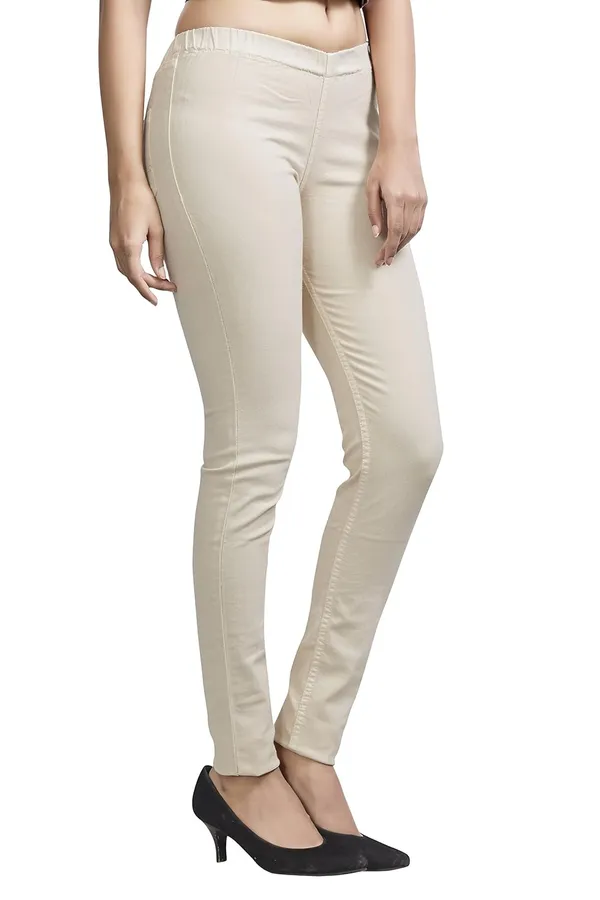 Silky_Cotton_Stretchable_Jeggings_for_Women_|_Beige