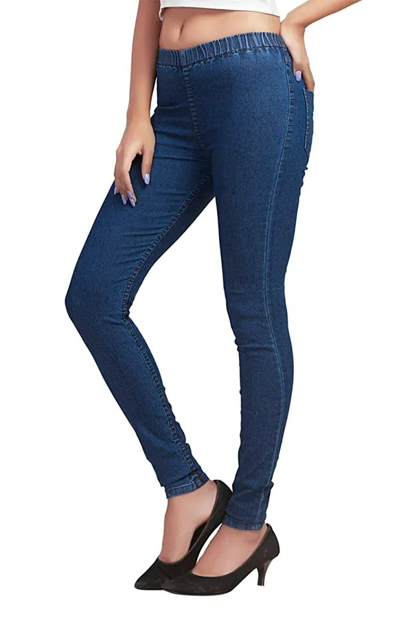 Silky_Cotton_Stretchable_Jeggings_for_Women_|_Dark_Blue